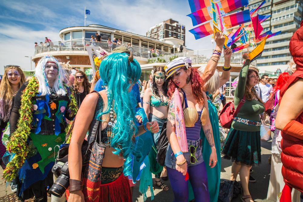 Brighton's March of the Mermaids