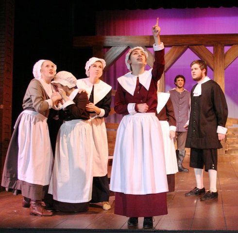 Miller's 'The Crucible' - The use of tension in act three - Part 4