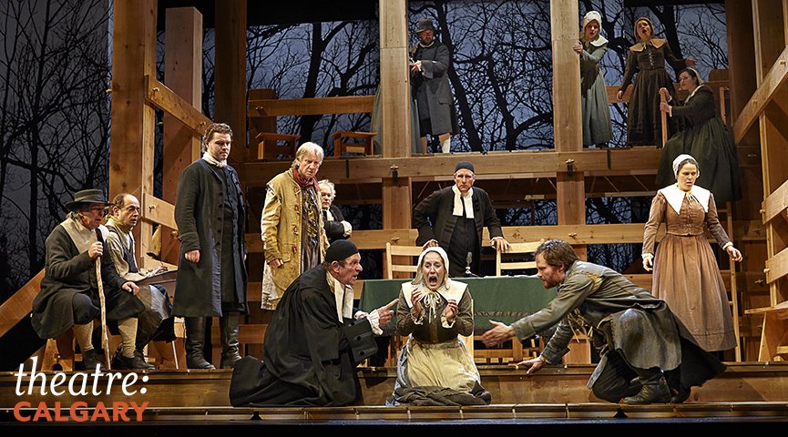 Miller's 'The Crucible' - The use of tension in act three - Part 3