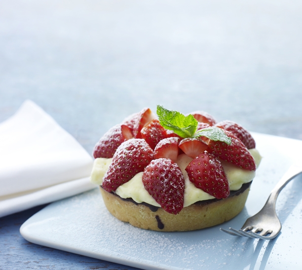 Danish Summer Strawberry Tart