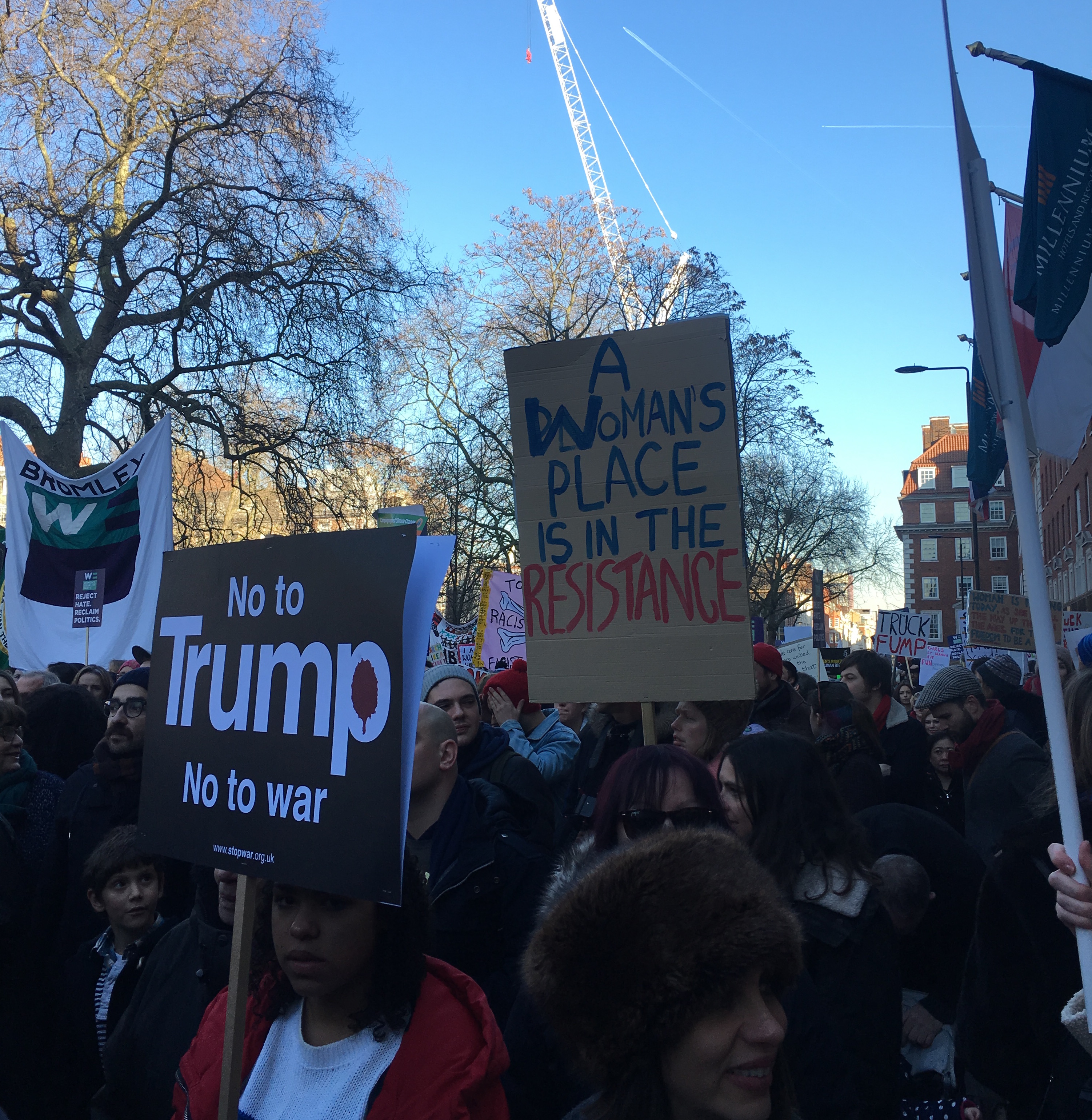 The Women's March on London - My Experience
