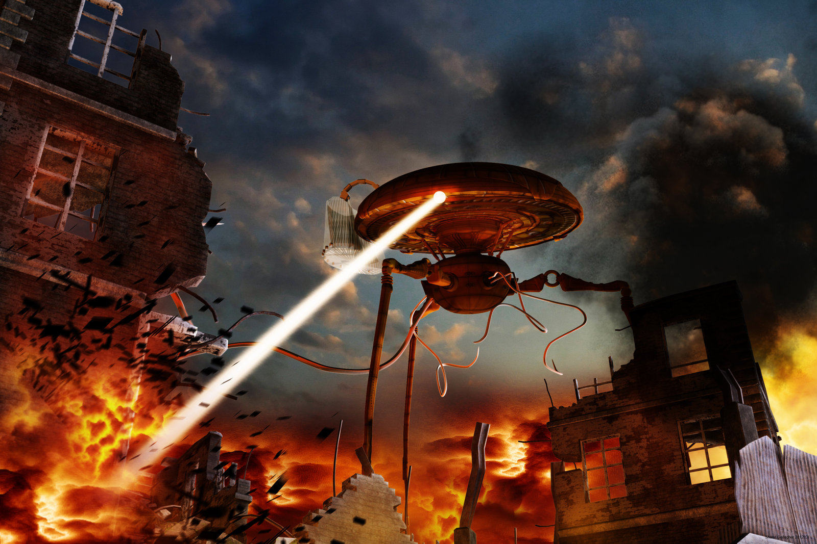 War of the Worlds - Wells' portrayal of the collapse of Victorian society - Part 3